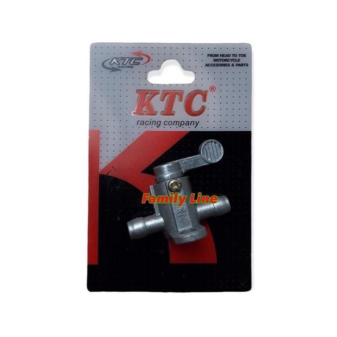 KRAN BENSIN KTC RACING ORIGINAL KRAN BENSIN KTC UNIVERSAL KRAN BENSIN VARIASI MOTOR KTC ORIGINAL REA