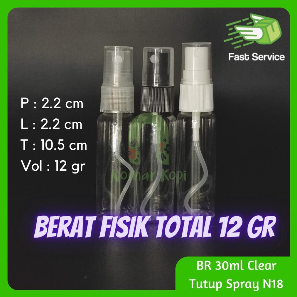 VELRYA BOTOL SPRAY 30ML CAREX NECK 18 TEBAL OVAL HAND SANITIZER LOTION TINTA SALE