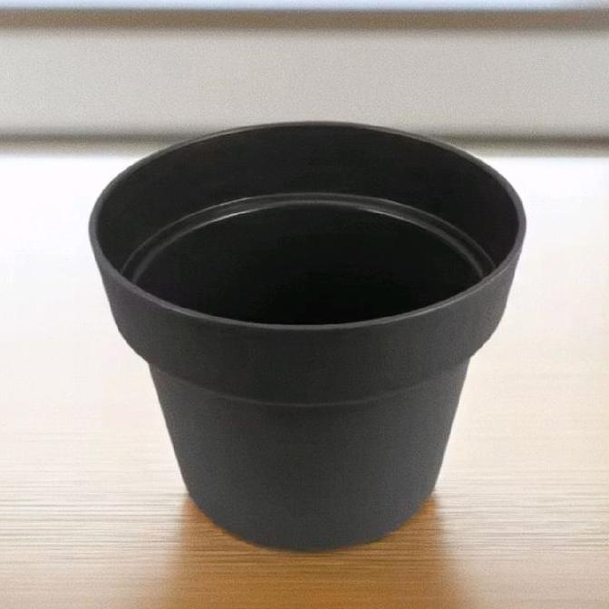 Giardino- Pot Tanaman Hitam 40Cm Tebal Pot Kebun 40 Pot Bunga Plastik Hitam 40