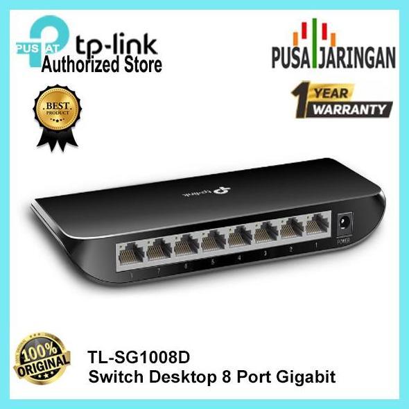 TPLINK TL-SG1008D Switch 8 Port Gigabit