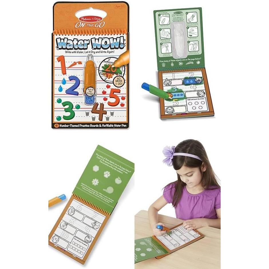 WATER WOW NUMBER ( MELISSA DOUG 5399 )