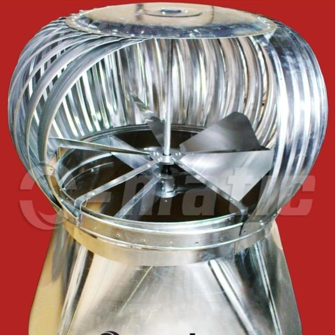 Turbin Ventilator , Kipas Roof Fan ,Alat Sirkulasi Udara Untuk Pabrik 24"