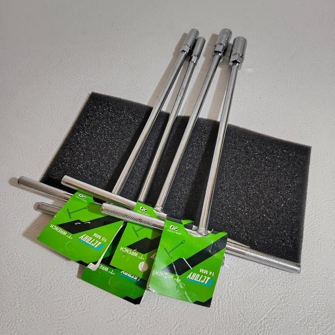 Paket Kunci Bengkel 1 Set / Kunci Shock 27 Pcs Lengkap Mata Obeng + Kunci T 8 10 12 14 17 Mm + Kunci