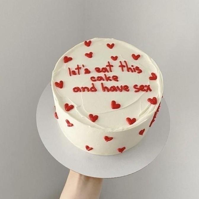 Torta- Korean Cake D15 Cake Ultah Kue Korean Custom Kue Ultah Kado Ultah Cake Flower Cake Butterfly 