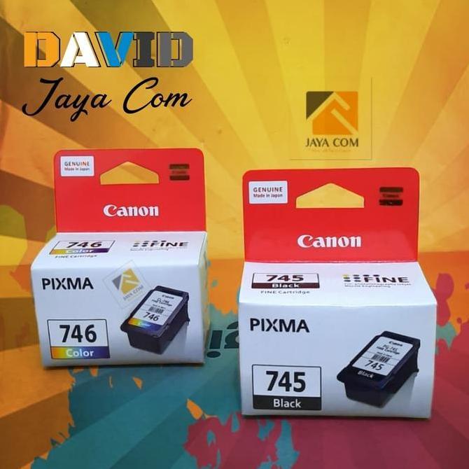 Kantorlengkap- 1 Set Tinta Printer Canon 745 & 746
