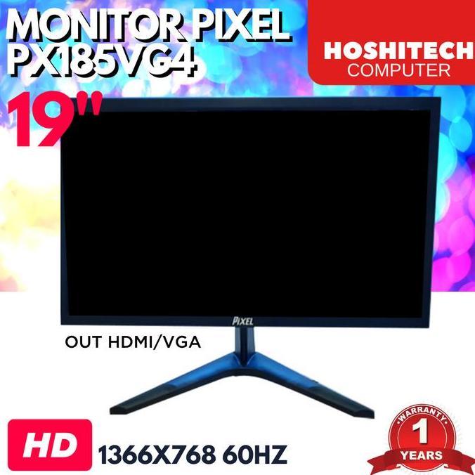 ibolali_ - LCD Monitor 19" HD PIXEL AEVISION IKEDO HDMI VGA GARANSI 1TH