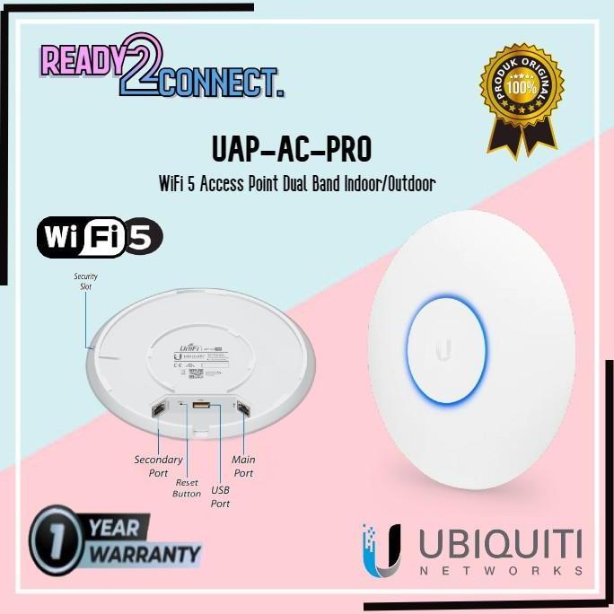 Mmhstore- Ubiquiti Uap-Ac-Pro Unifi 80.11Ac Pro Indoor-Outdoor .4-5Ghz Ap