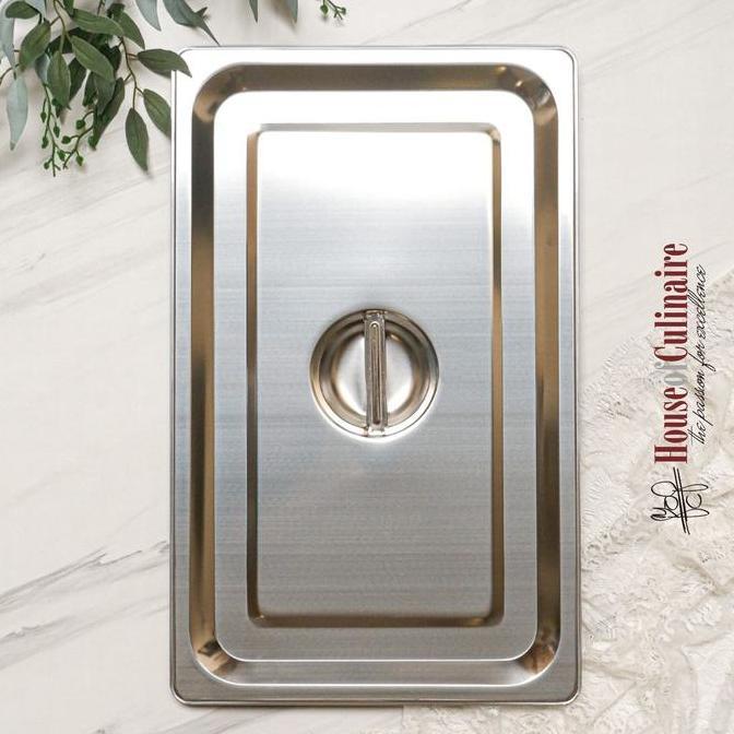 Stufato- Tutup Food Pan Stainless 1/1 Tutup Gastronom Pan