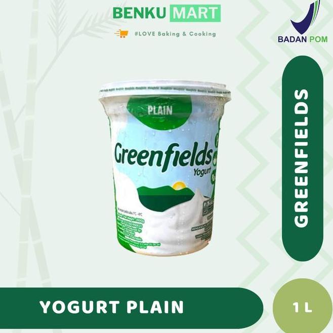 Greenfields Yogurt Plain Non Sugar 1 Kg