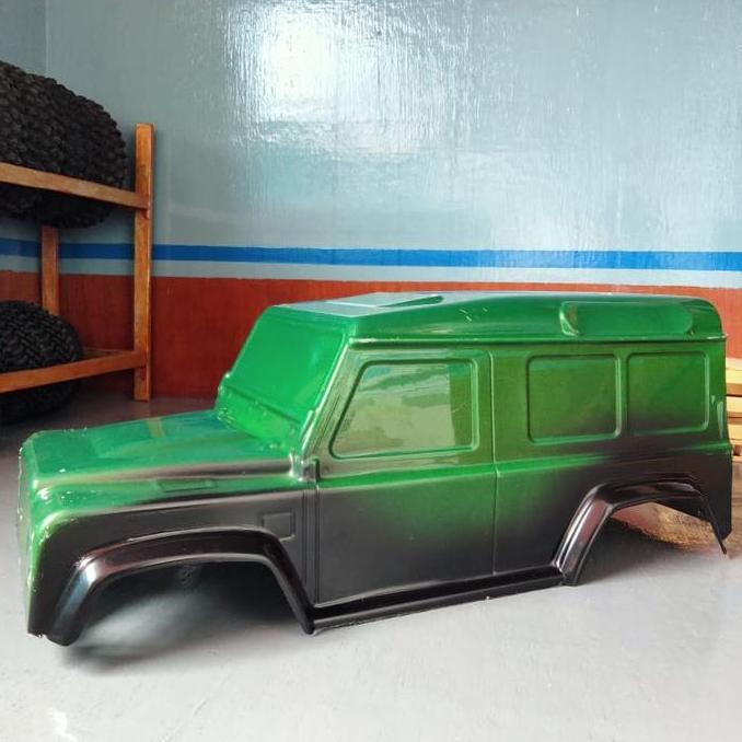 RGT 136161 R62120 PVC Bodyshell RC 1/16 - Green