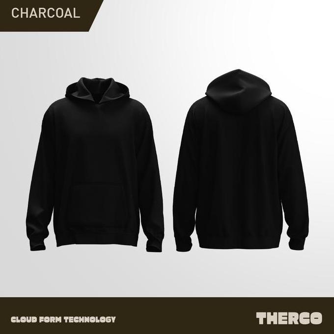 Uomo- No Void Minds Therco Pullover Hoodie | Charcoal