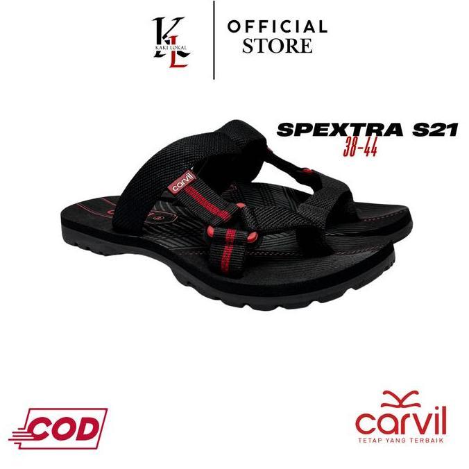 Sandal Cowo Minimalis Sandal Jepit Gunung Jempol Pria Carvil Original - Carvil Spextra