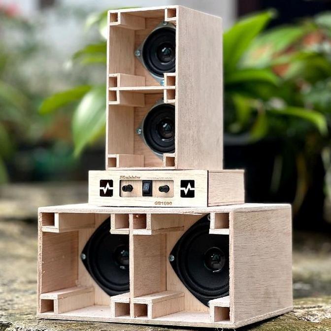Herisaputra645 - Miniatur Sound Planar 3 Inch Siap Bunyi Untuk Didalam Ruangan Soundsystemrakitan