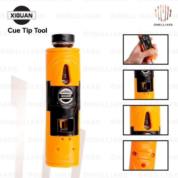 XIGUAN Cue Tip Pool Multifunctional Tip Repair Tool Corrector Machine Billiard Billyar