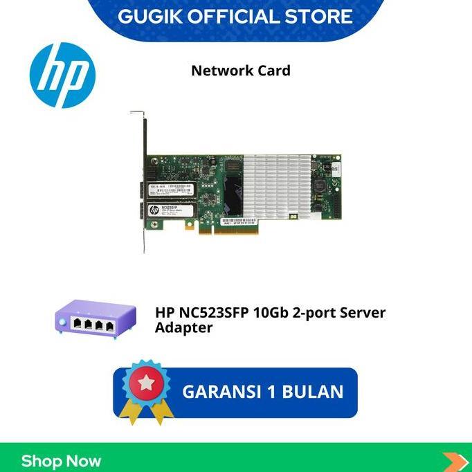 Yayan.Mede - Network Card Nc523Sfp 10Gb 2 Port Server Adapter Sfp+ 10 G