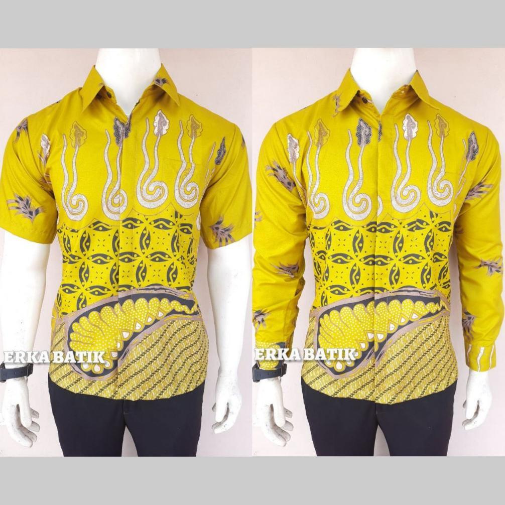 Unik Batik Kerja Pria Kemeja Batik Pria Lengan Panjang Kemeja Batik Murah Batik Kantor Seragam Batik