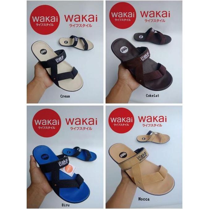 New Sandal Wakai Sandal Pria