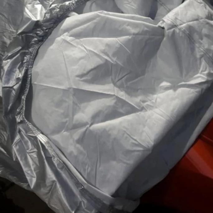 Otto Klasse Sarung Mobil 2 Layer Car Cover Suv-c - Silver
