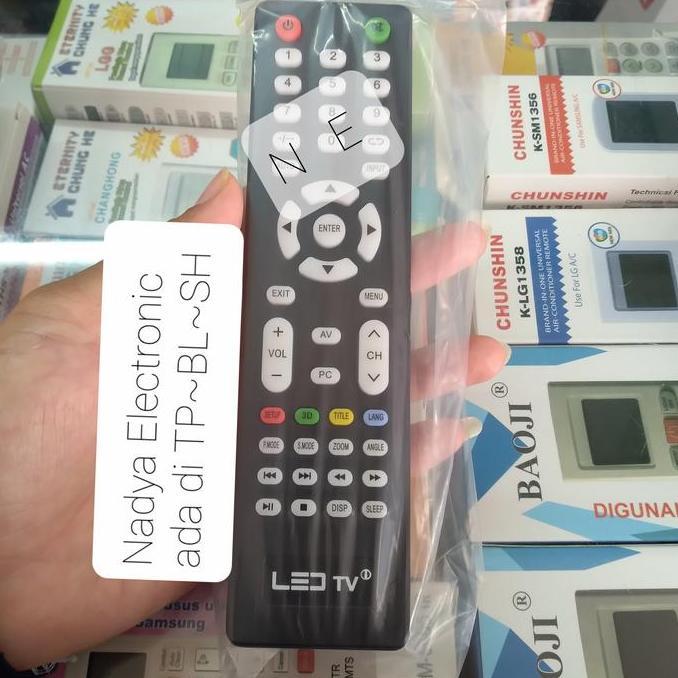 REMOTE TEMOT TV LED IKEDO AOYAMA CHINA ORIGINAL ASLI