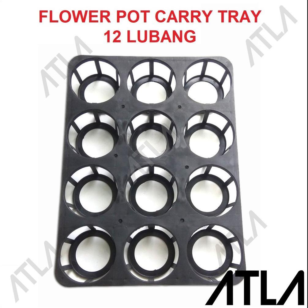 Promo Cod Tray Semai Bibit Anggrek 12 Hole Pot Flexible Seedling Benih Kt019 ><