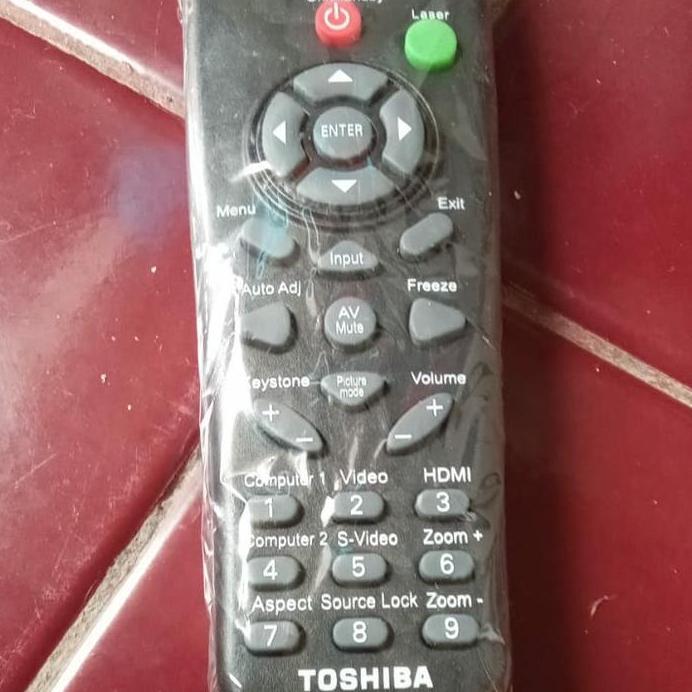 REMOTE REMOT PROJECTOR PROYEKTOR TOSHIBA