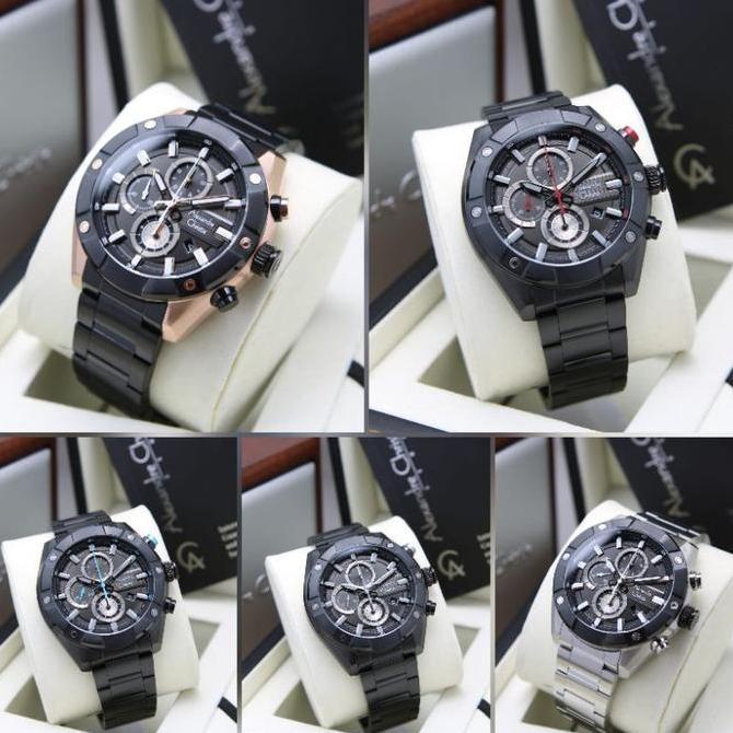 JAM TANGAN PRIA ALEXANDRE CHRISTIE AC6604 AC 6604 STAINLESS STEEL ORIG