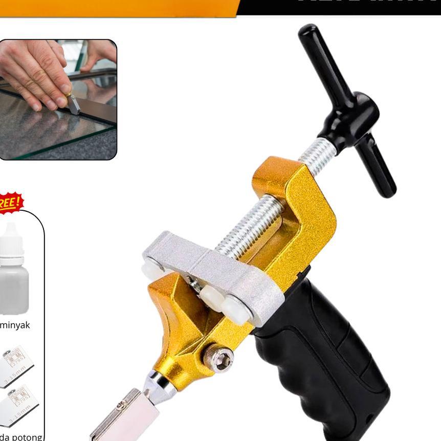 Pemotong Keramik Kaca Tile Cutter Portable Pemotong Kaca Manual