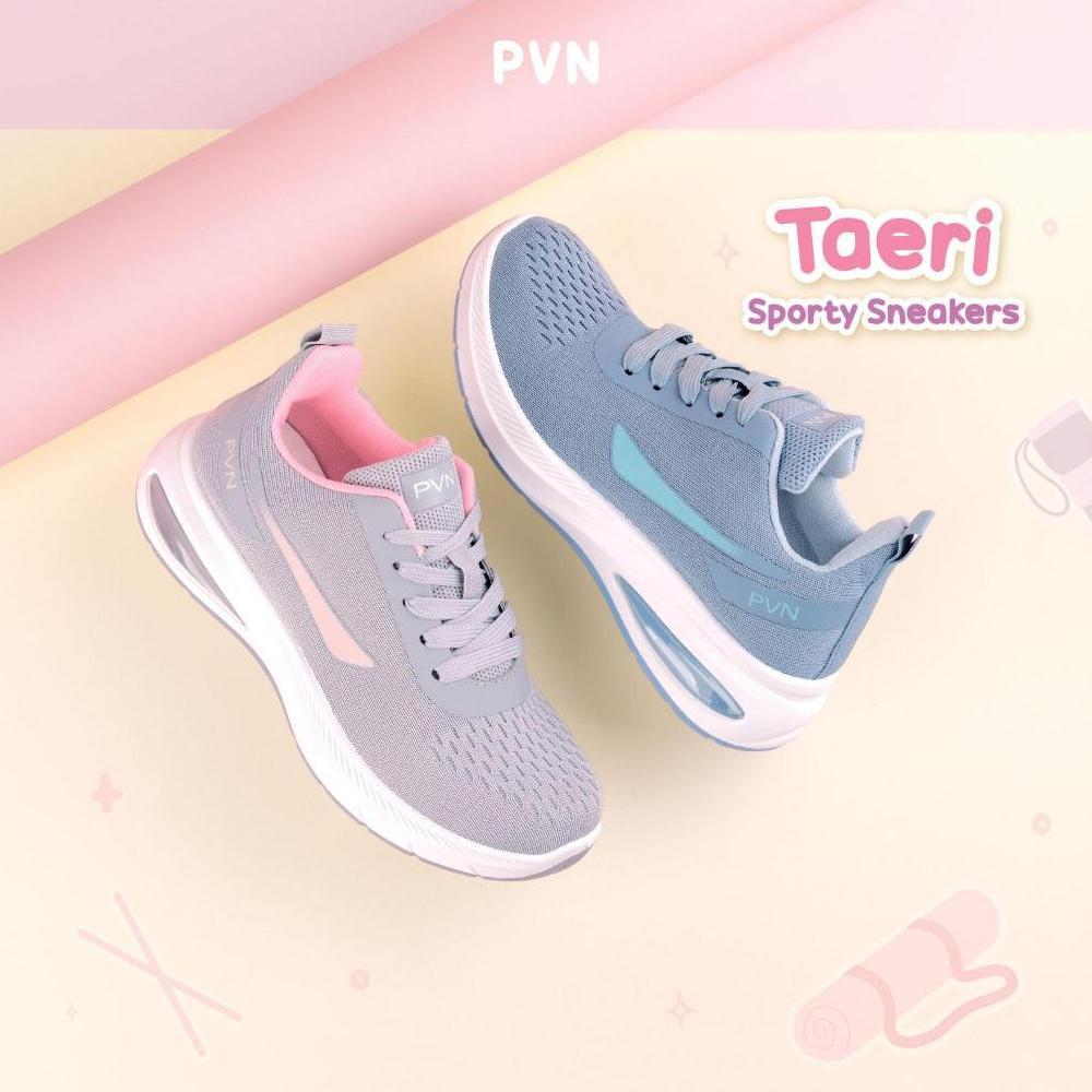 Grade Ori Pvn Taeri Sepatu Sneakers Olahraga Wanita Sport Shoes Blue 265