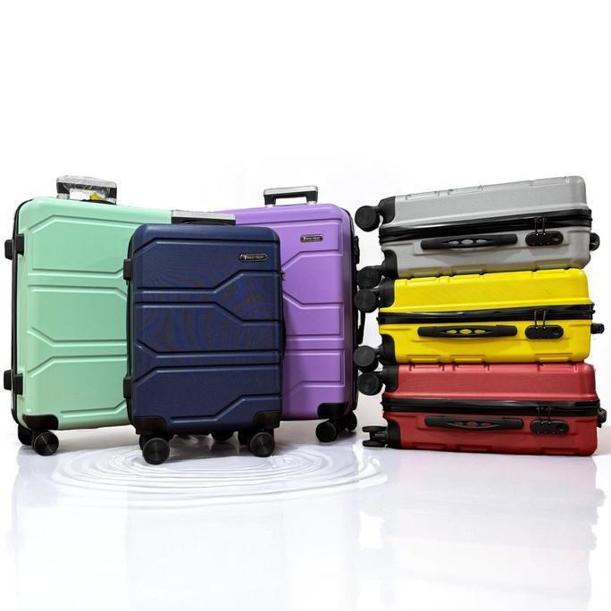TERLARIS - POLO TRUST Koper Polo 24 Inch Tipe 808 Fiber ABS Hardcase Roda 360 Derajat Unisex