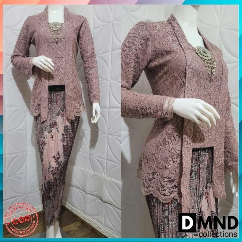 Terbaru Set Kutu Baru Brokat - Kebaya Kutu Baru Modern - Kebaya Wisuda - Kebaya Modern - Brokat