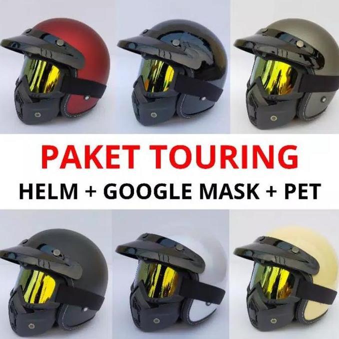 helm bogo retro google mask