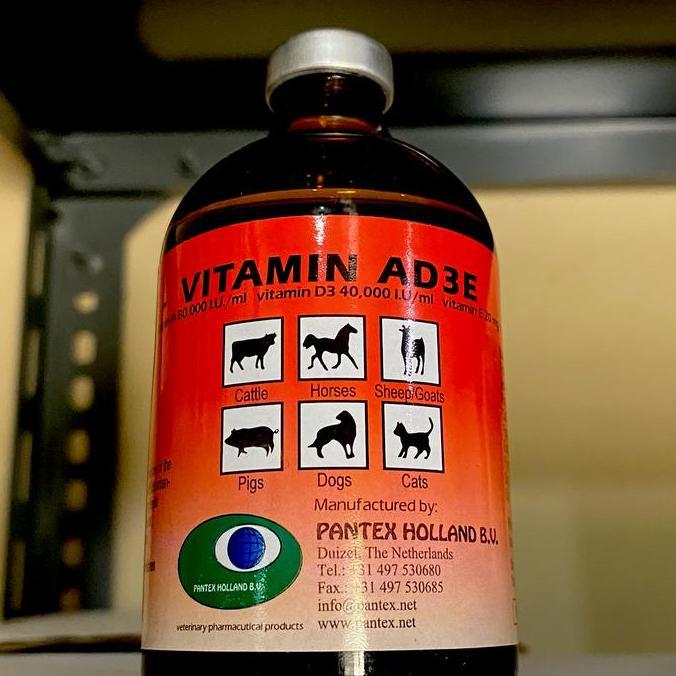 Pantex Holland Vitamin Ad3E Ade Hewan Ternak