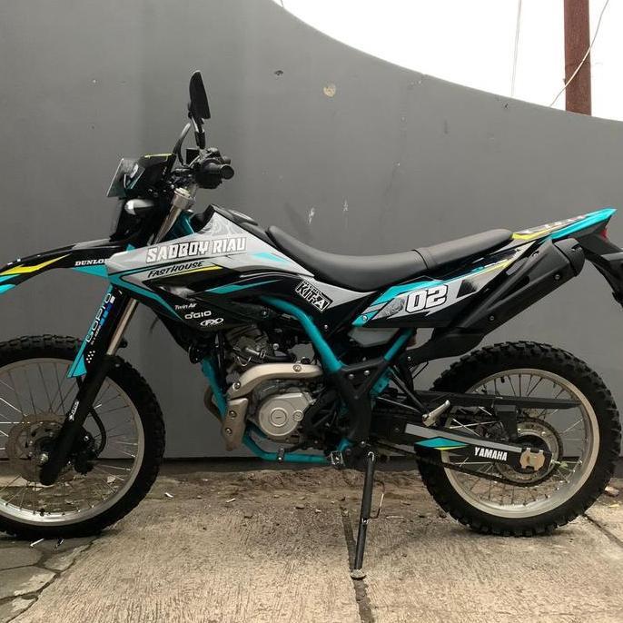 Decal yamaha wr 155 new hitam biru tosca hijau tosca terbaru terupdate 2023