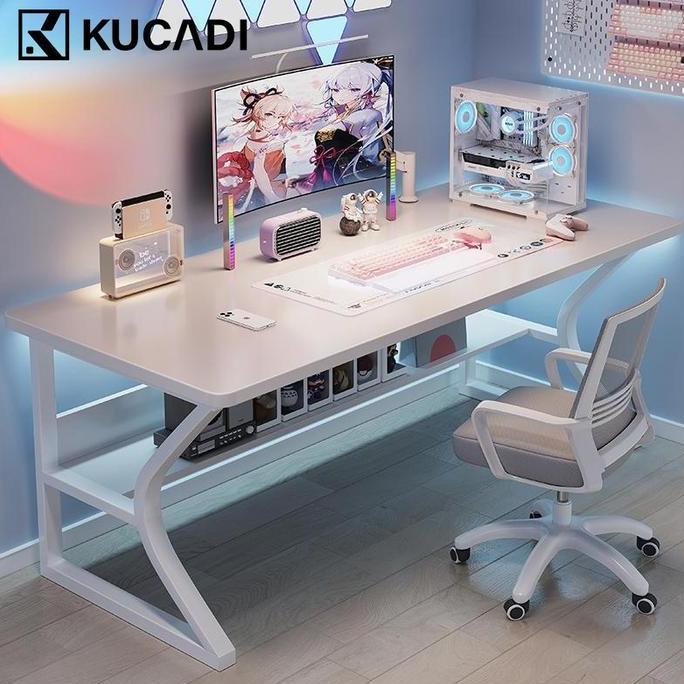 6goflanss - KUCADI Kombinasi meja dan kursi Meja Komputer Meja Kantor Kursi Gaming Kursi Kantor Kurs
