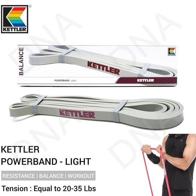 TERBARU - Power Band Light Tension / Resistance Band (20-35 lbs) KETTLER - ORIGINAL