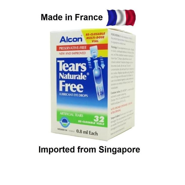 Alcon Tears Naturale Free / Artificial tears / Air mata buatan 32 vial