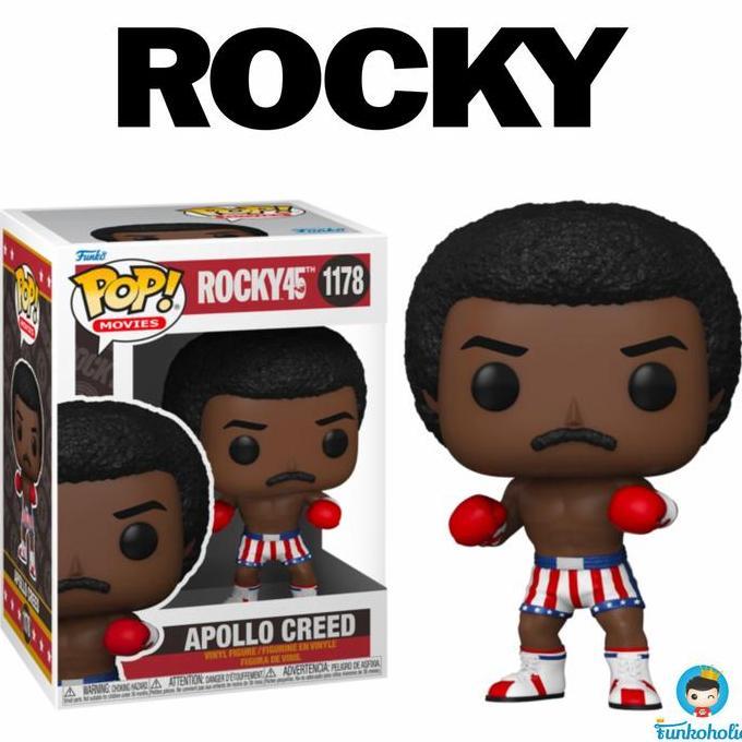 HOT SALE FUNKO POP MOVIES ROCKY 45TH ANNIVERSARY - APOLLO CREED #1178 TERMURAH