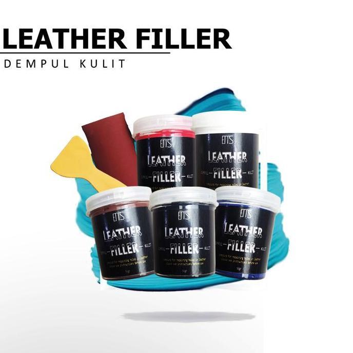 Super- Dempul Kulit / Leather Filler / Dempul Sepatu Kulit Atau Kulit Sintetis / Dempul Tas Kulit / 