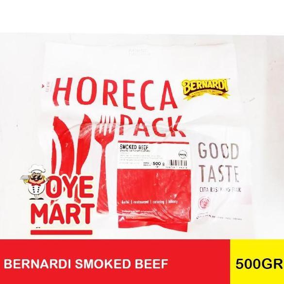 Carne- Bernardi Smoked Beef Horeca 500Gr Daging Sapi Asap