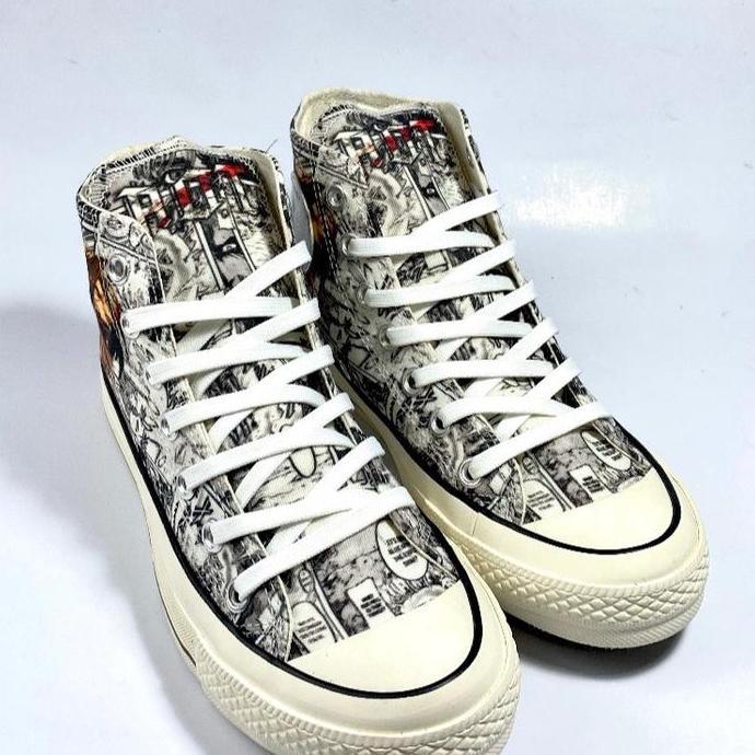 Sepatu Sneakers Sevenca Sepatu Seri Aot Eren Yeager High