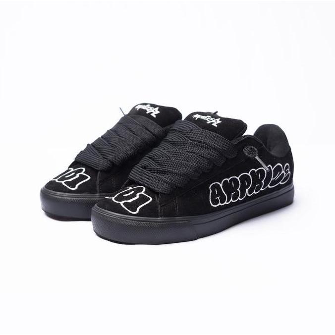 Sepatu Pria Arprize-Tatriz Grafiti 101-Black White Sepatu Pria Wanita Sepatu Gemuk Sepatu Skena Hita