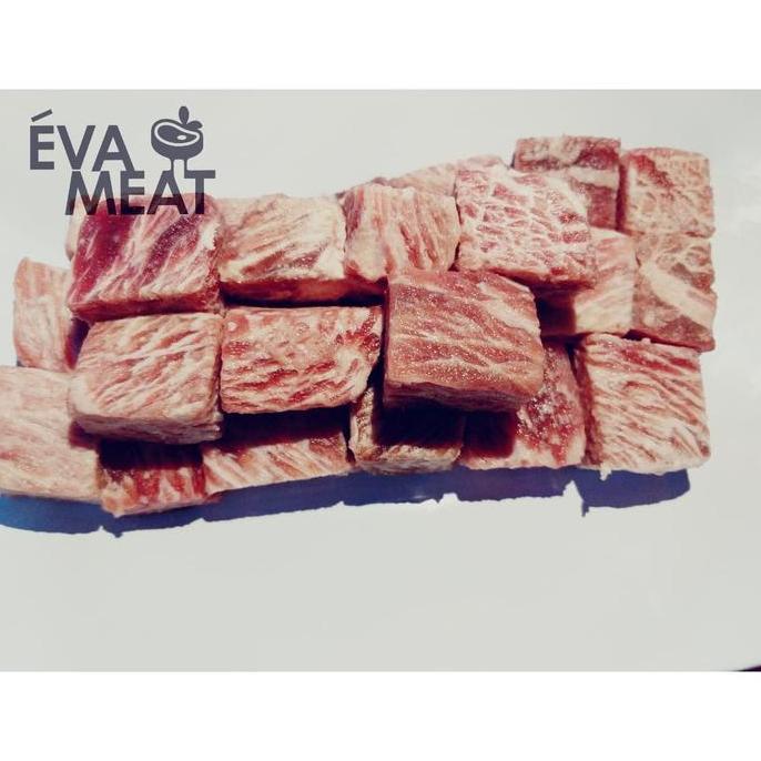 Carne- Saikoro / Saikoro Wagyu / Wagyu Cube / Saikoro Meltic / Wagyu /Daging Saikoro