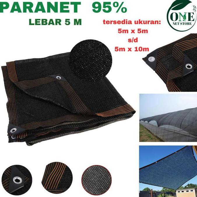 PARANET 95 % | SUNSHADE NET | | UKURAN 5M ( GRADE A )