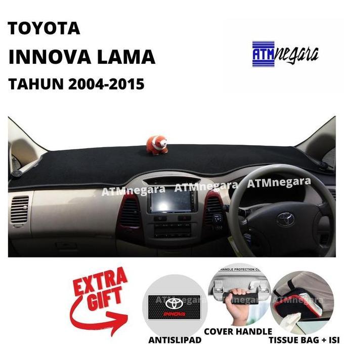 Cover Dashboard Mobil Innova Lama Tahun 2004-2015 Aksesoris Alas Dasbor Premium