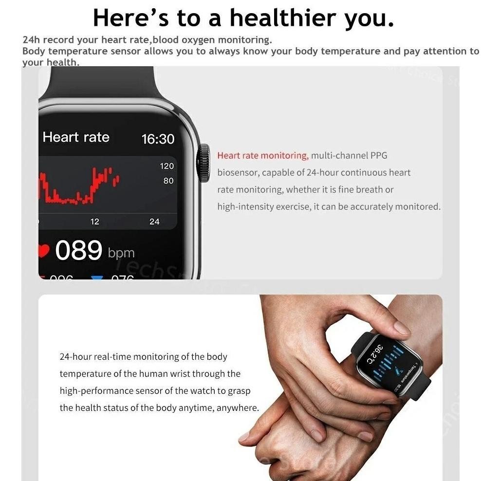 BEST DEALS 100% ORILDS Watch Series 10 Smart Watch 10 45mm IP68 tahan air SmartWatch Bluetooth Olahr