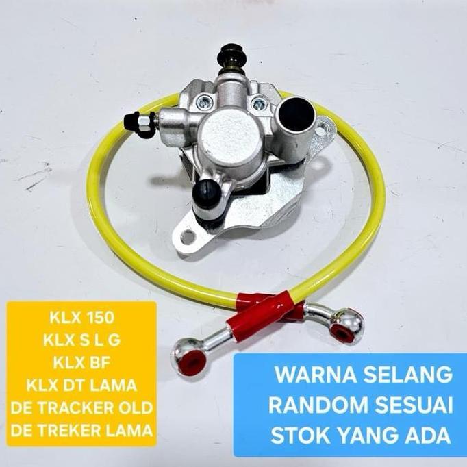 KALIPER CAKRAM BELAKANG PALA BABI KLX 150 KLX S L G KLX BF KLX DT LAMA DE TRACKER TREKER LAMA SET KA