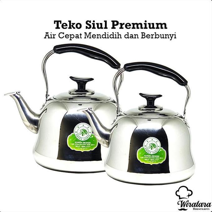 HARGA DISC - Horse Ceret Bunyi Stainless 7 Liter 28cm | Teko Siul Masak Air Panas