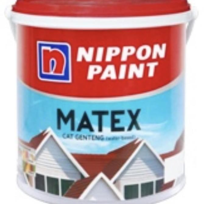 HARGA DISC - Nippon Matex Cat Genteng (Warna Tinting / Adukan) Galon 2,5Ltr