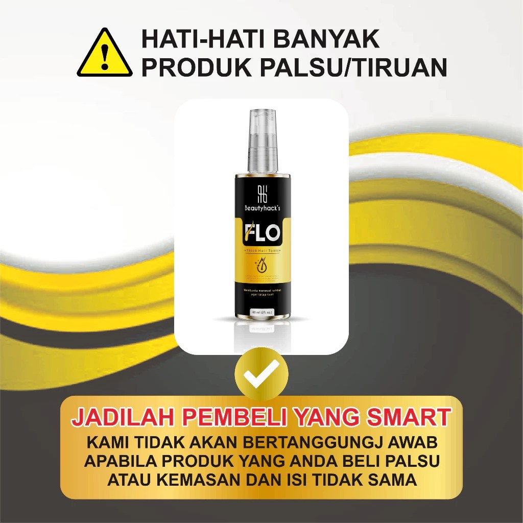 FLO Hair Tonic Penumbuh Rambut FLO Hair Tonic Obat Penumbuh Rambut Botak Cepat Penyubur Rambut Pria