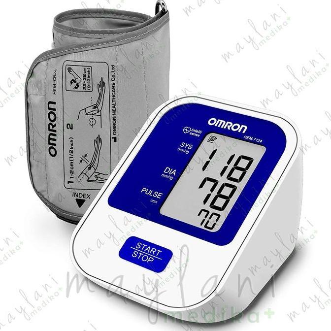 TENSIMETER DIGITAL OMRON HEM-7124 HEM7124 TENSI MODEL LENGAN